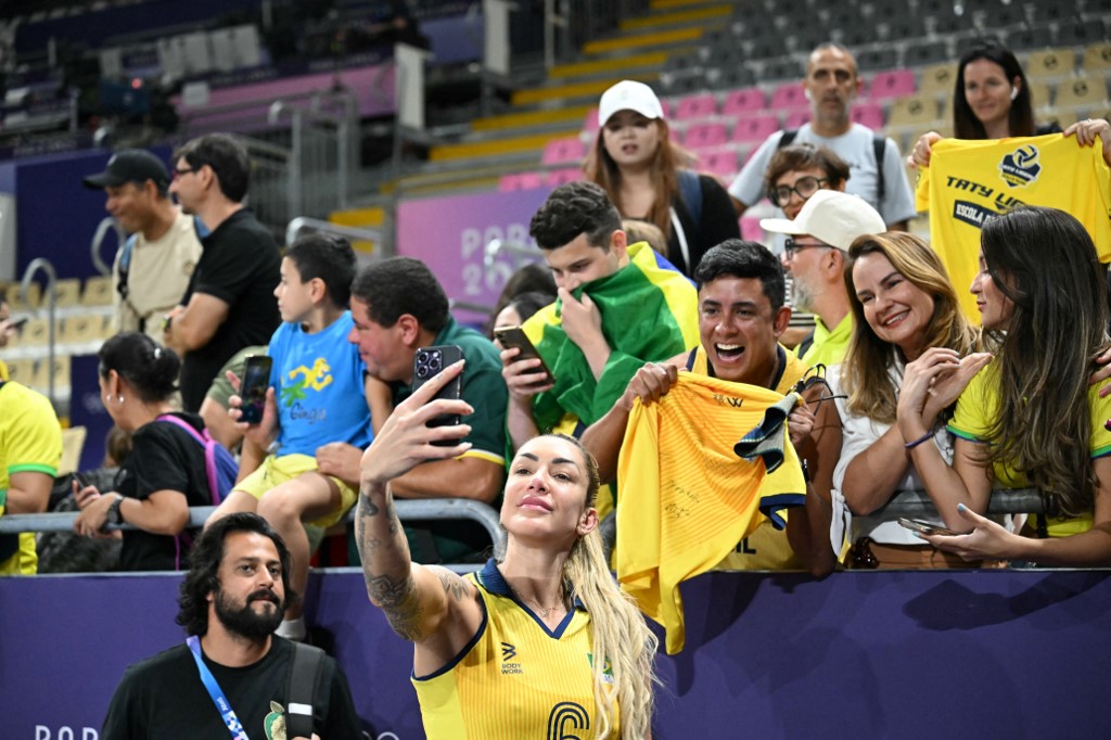 Thaisa é uma das jogadoras mais experientes da Seleção Brasileira de vôlei feminino