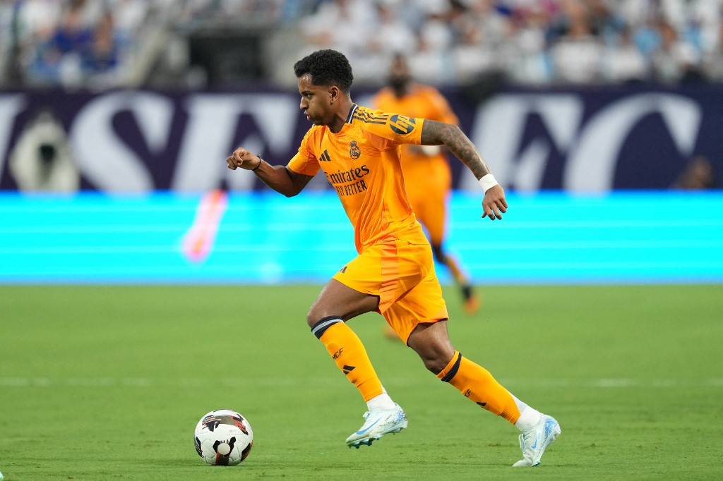 Rodrygo deve formar o quarteto de ataque com Vini Jr., Kylian Mbappé e Jude Bellingham