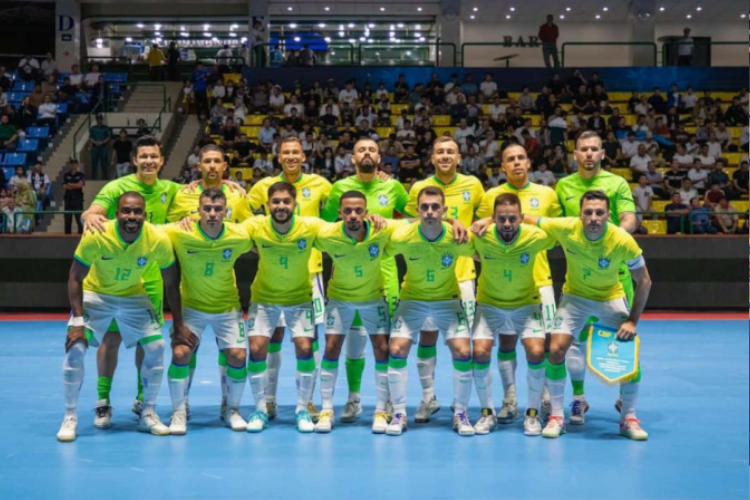 Seleção Brasileira será membro do Grupo B durante a Copa do Mundo do Uzbequistão, ao lado de Tailândia, Croácia e Cuba