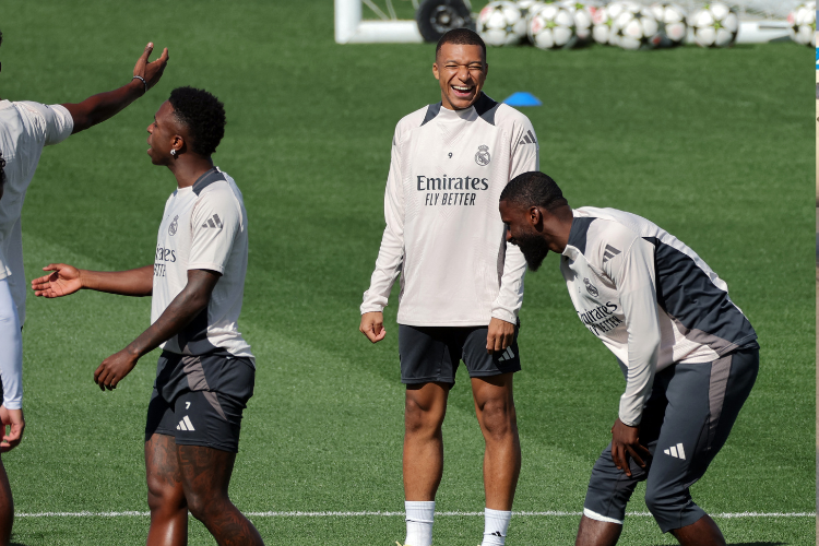 Mbappe estreia pelo Real Madrid na Champions