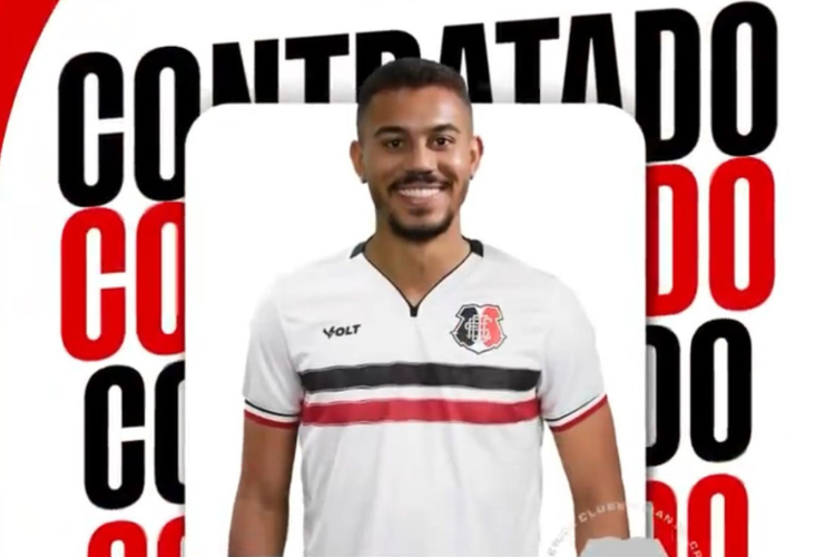 Santa Cruz anuncia contratação do lateral-esquerdo Gabriel Rodrigues
