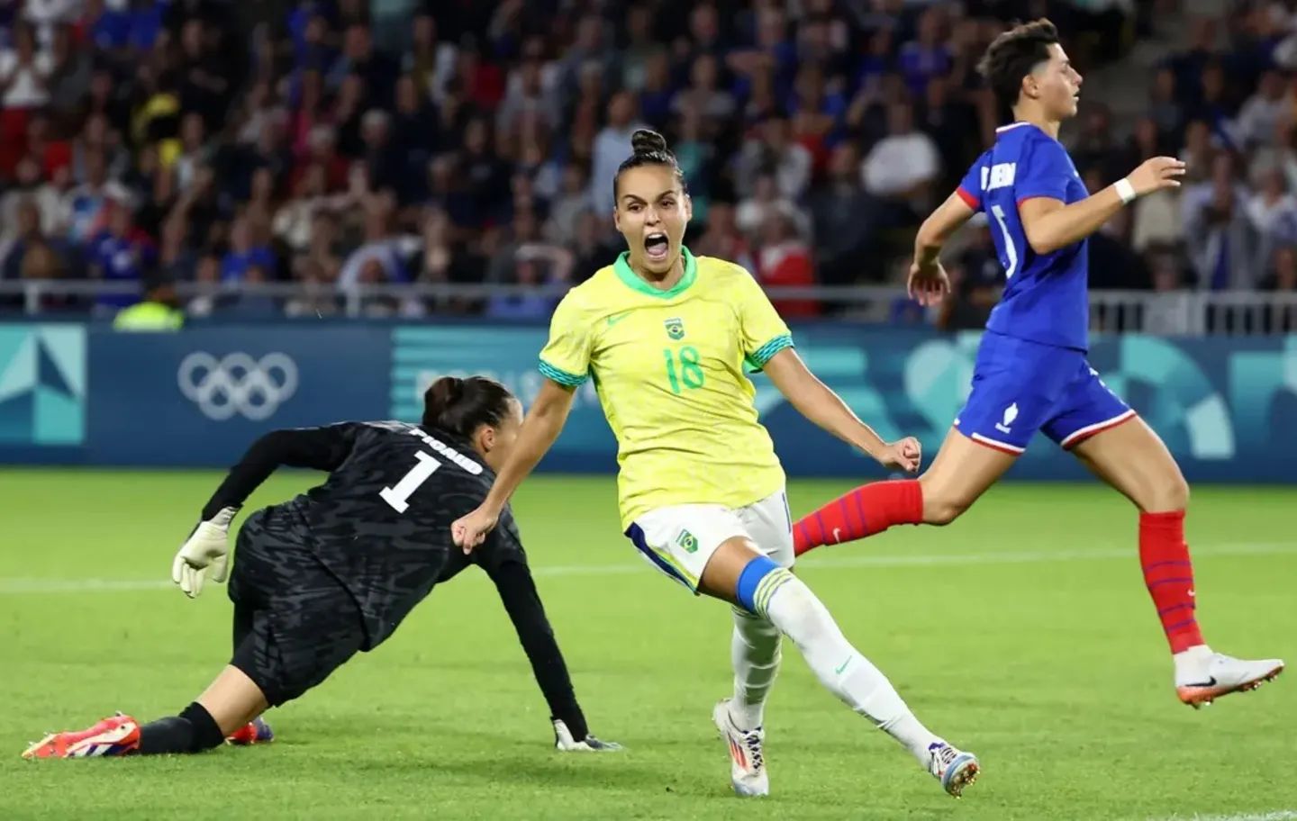 Gabi Portilho fez parte da campanha da prata olímpica com a Seleção Brasileira