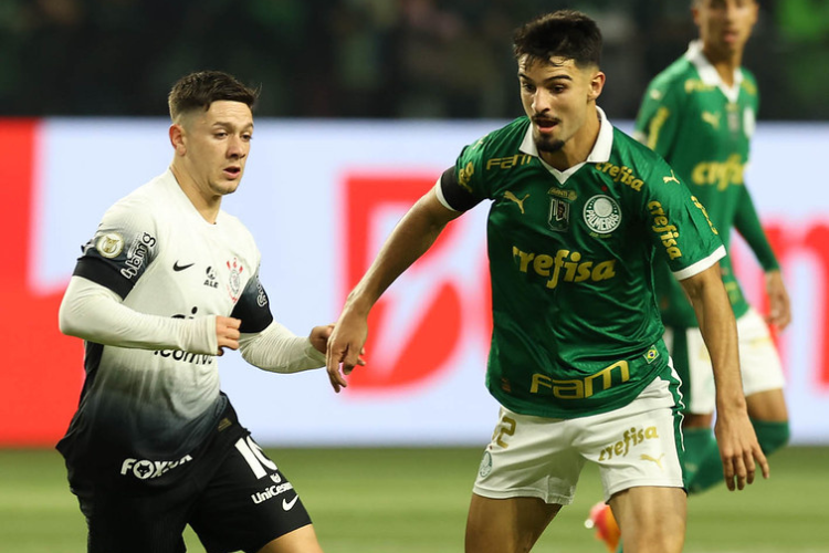 No clássico que ocorreu em julho pelo Brasileirão o Palmeiras venceu o Corinthians em casa por 2x0