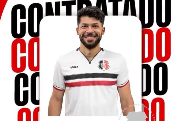 Jhonatan Ribeiro é anunciado oficialmente pelo Santa Cruz