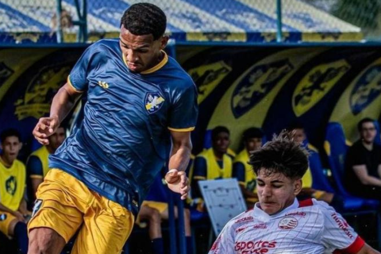 Retrô e Náutico se enfrentando no Campeonato Pernambucano Sub20 2024
