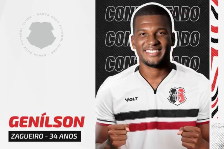 Genílson é anunciado como o 14º reforço do Santa Cruz para 2025