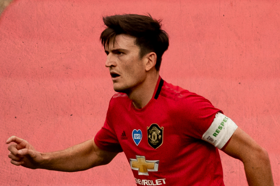 Harry Maguire é titular do Manchester United sob o comando de Ruben Amorim