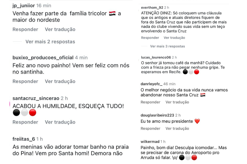 Torcedores do Santa Cruz estão eufóricos com noticia da SAF