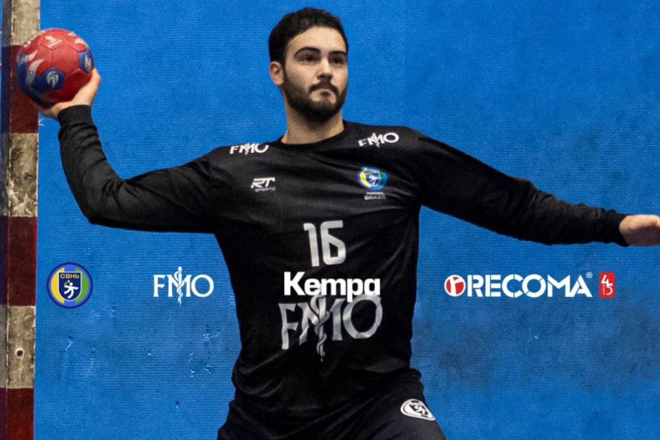 Rangel Rosa, goleiro do Brasil no Handebol