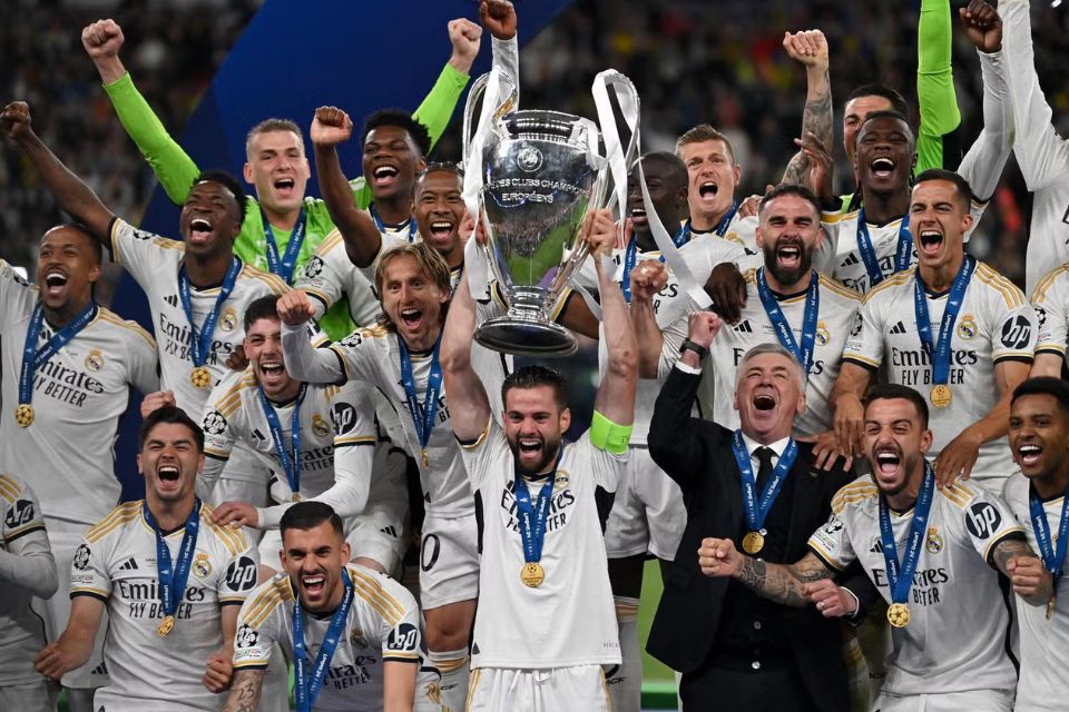 Atual vencedor da taça, o Real Madrid está apenas na 20ª colocação