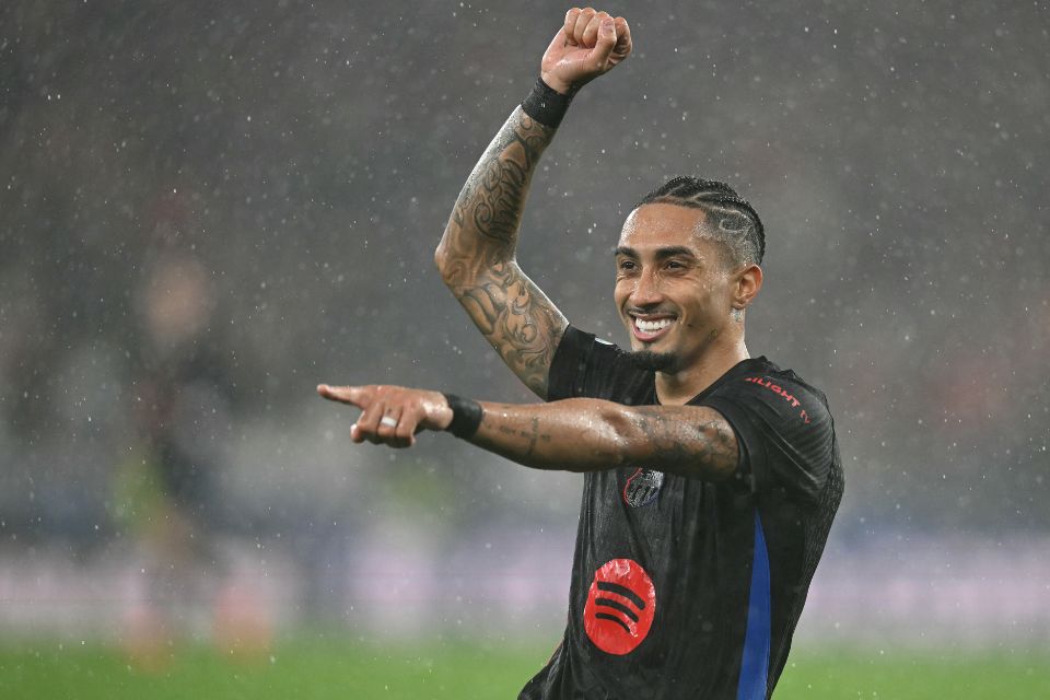 Raphinha marcou o gol da virada na vitória contra o Benfica