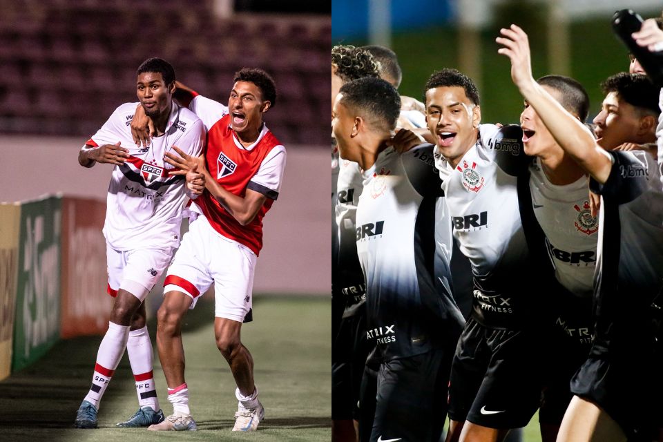 Na final da Copinha, acontece o cl&aacute;ssico 'Majestoso'/Divulga&ccedil;&atilde;o/S&atilde;o Paulo e Rodrigo Coca/Corinthians