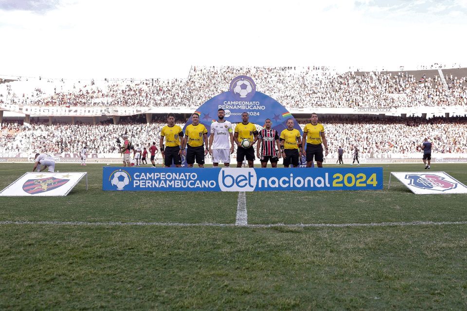 Com custos pagos pela FPF, Clássico entre Santa Cruz e Sport terá arbitragem de fora 