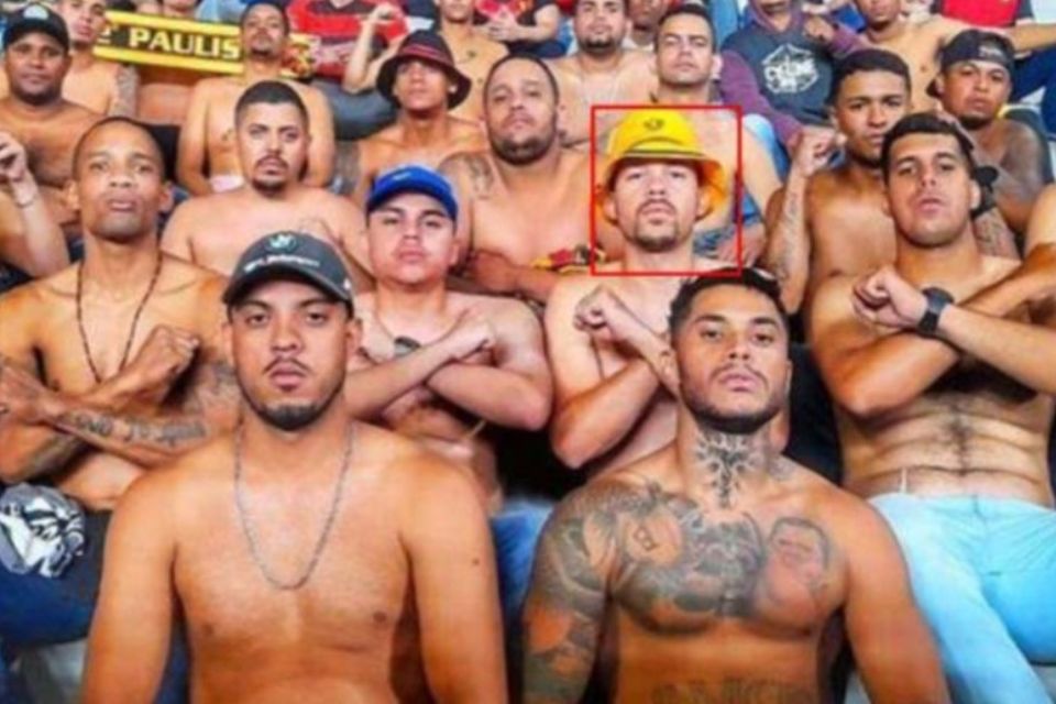 Em destaque, João Victor Antônio da Silva, um dos integrantes da Jovem presos em flagrante 