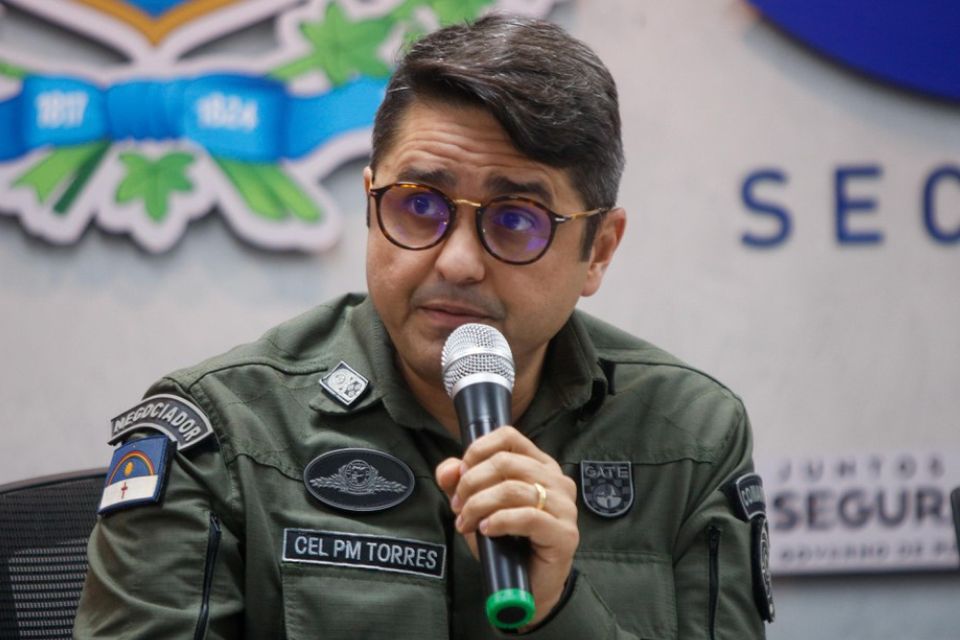 Coronel Ivanildo Torres falou sobre a&ccedil;&otilde;es antes do cl&aacute;ssico/Marina Torres/DP