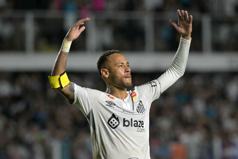 Neymar atuou pelo 2&deg; tempo inteiro na sua reestreia/NELSON ALMEIDA/ AFP