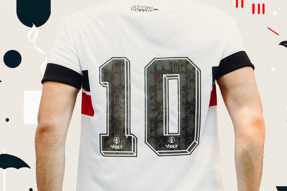 Santa Cruz lança uniforme com referência ao frevo