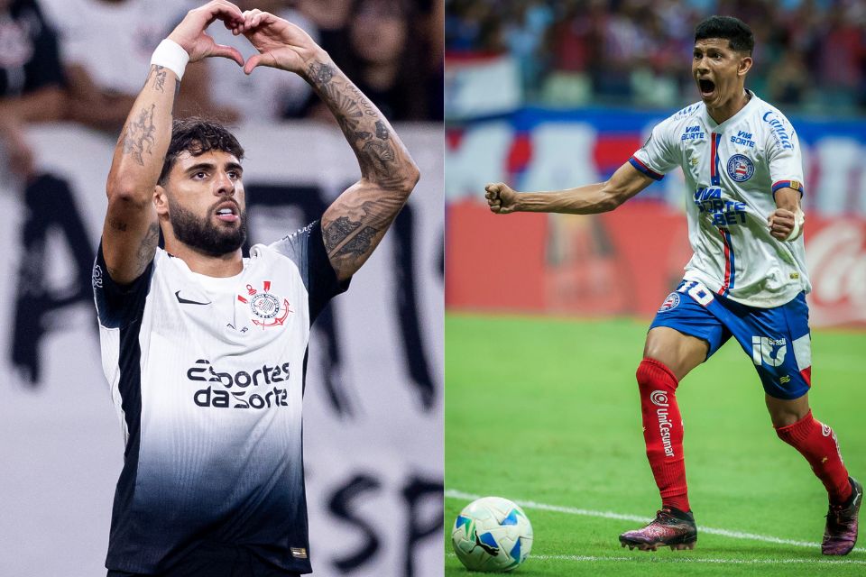 Veja o rival do Corinthians e Bahia para ir &agrave; fase de grupos da pr&eacute;-Libertadores/Rodrigo Coca / Corinthians e Divulga&ccedil;&atilde;o/Bahia