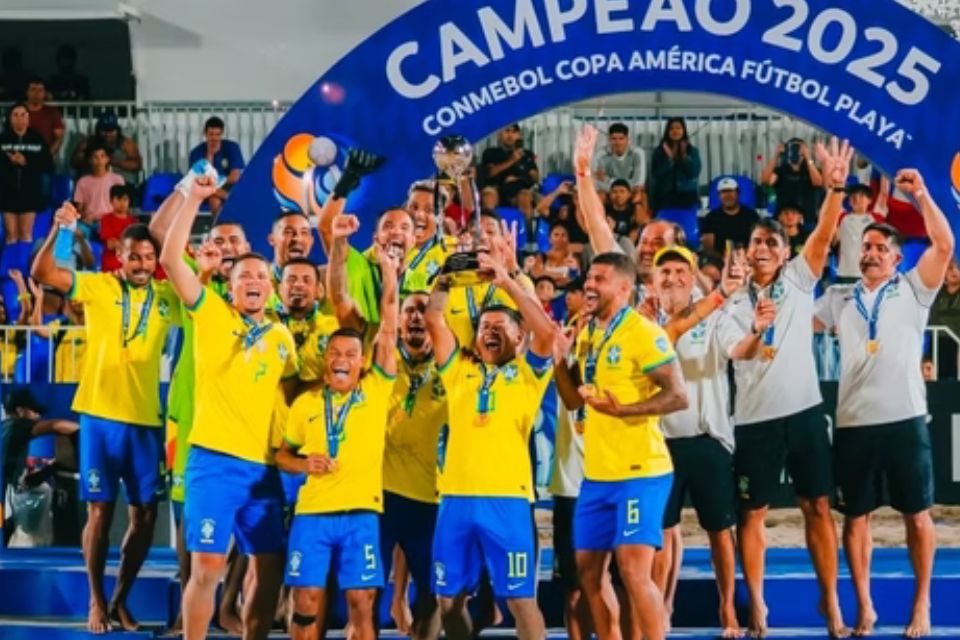 O Brasil conquistou o quarto título da Copa América nas últimas cinco edições