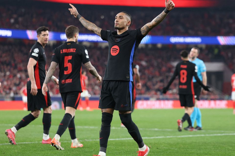 Raphinha decide novamente contra o benfica 