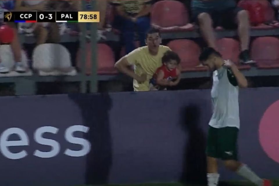 Momento do ato de racismo/Divulga&ccedil;&atilde;o