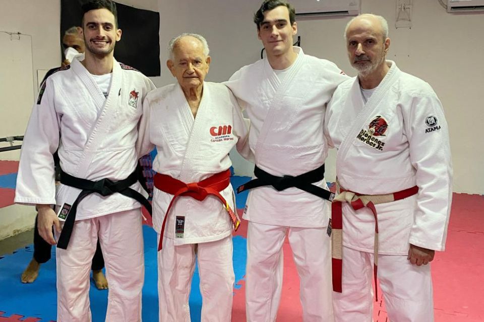 Diógenes Moraes Neto, Diógenes Moraes, Diogo Moraes e Diógenes Moraes Jr: três gerações dedicadas ao judô