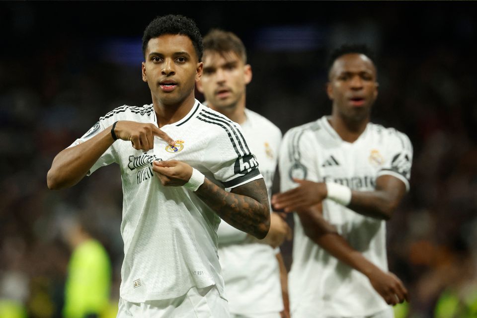 Rodrygo marcou o primeiro gol da partida de ida