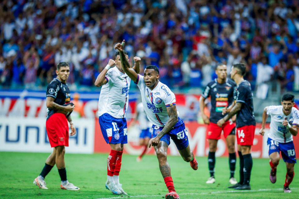 O Bahia venceu o Boston River na classificatória 