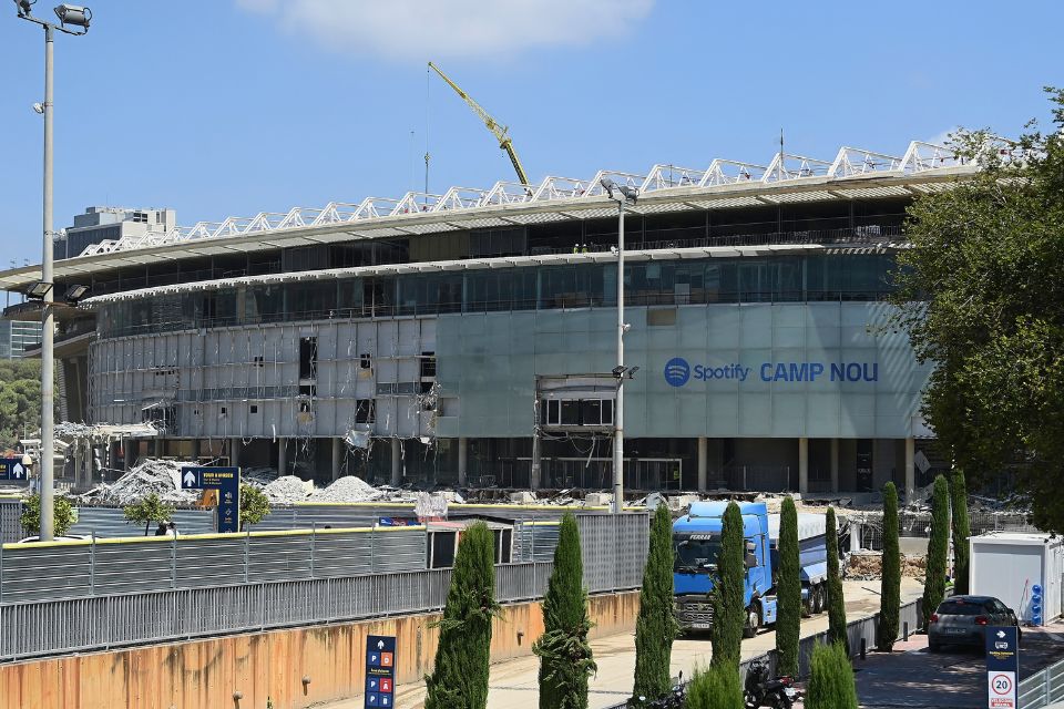 Clube fez um vídeo mostrando as obras no estádio por inteiro