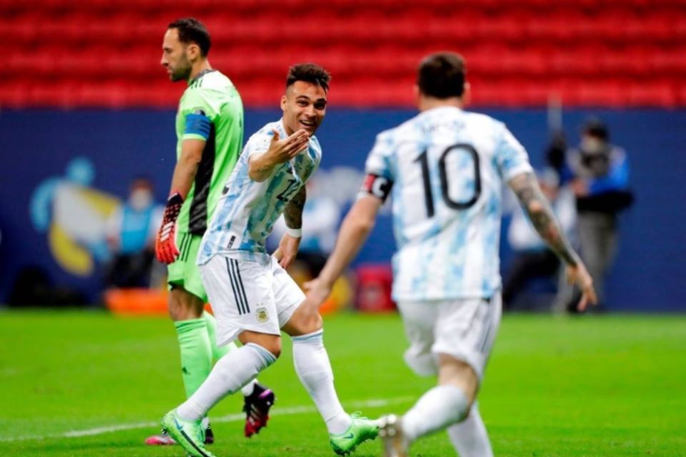 Messi e Lautaro Martínez estão fora, devido a lesões