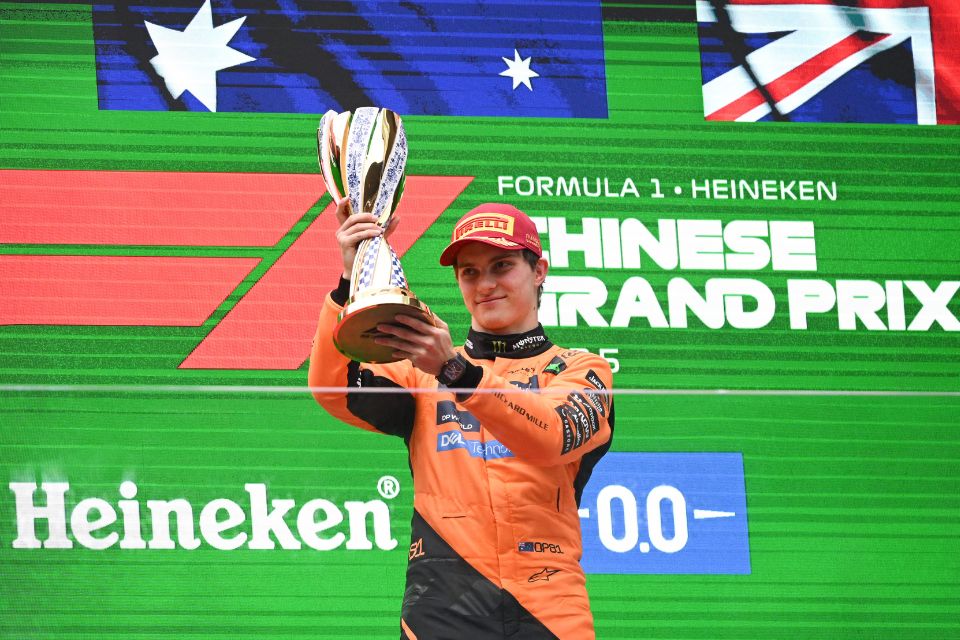 Oscar Piastri conquistou o Grande Prêmio da China de Fórmula 1