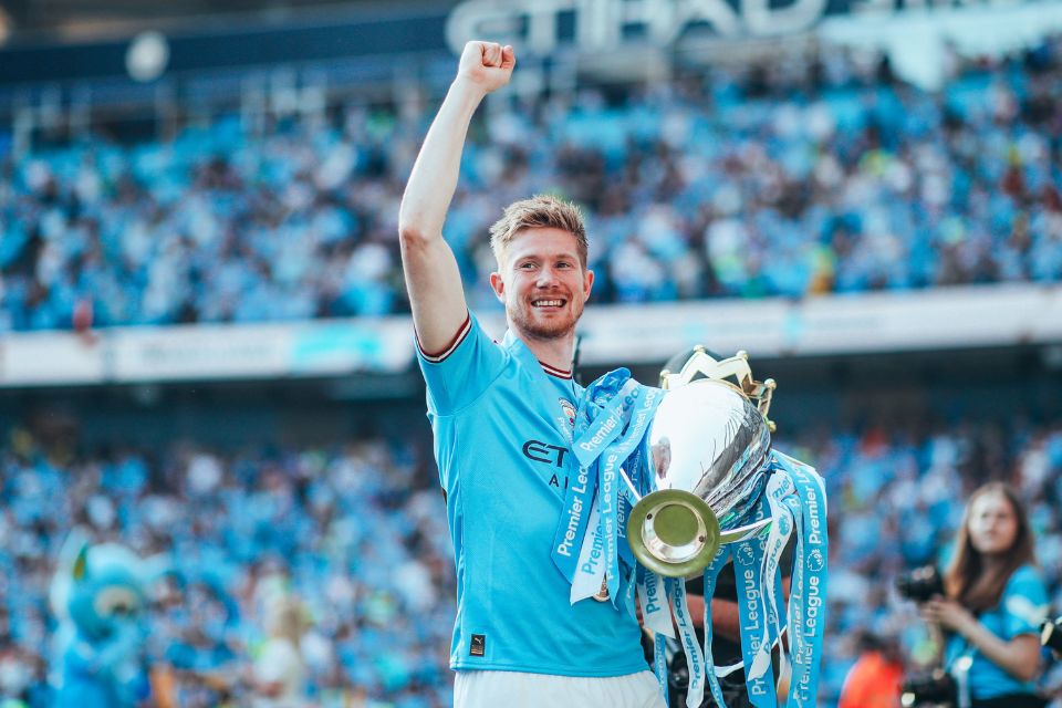 De Bruyne chegou ao Manchester City em 2015, ainda antes do início da era Pep Guardiola no clube.