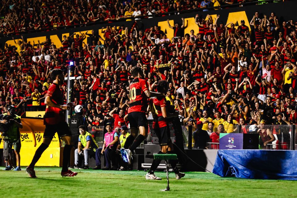 Primeira partida do Sport como mandante na Série A 2025 será contra o Palmeiras