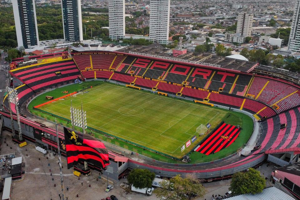 Ilha do Retiro, palco do confronto entre Sport e Palmeiras