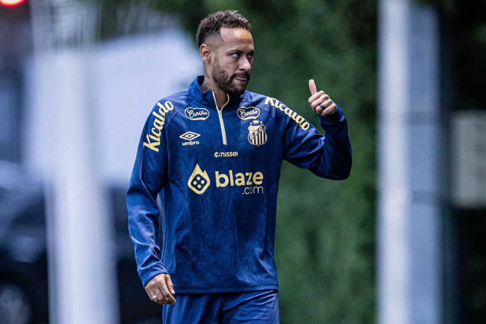 Neymar n&atilde;o joga desde as quartas de final do Paulist&atilde;o, contra o Bragantino/Raul Baretta/ Santos