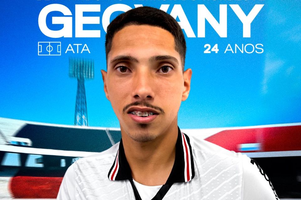 Novo reforço do Santa Cruz, Geovany soma quatro gols na temporada