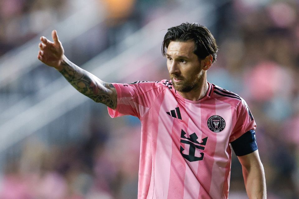 Messi marcou dois gols na última vitória do Inter Miami 