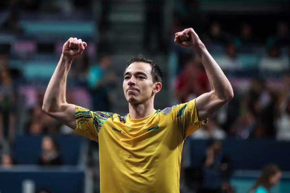 O brasileiro superou o japonês Tomokazu Harimoto