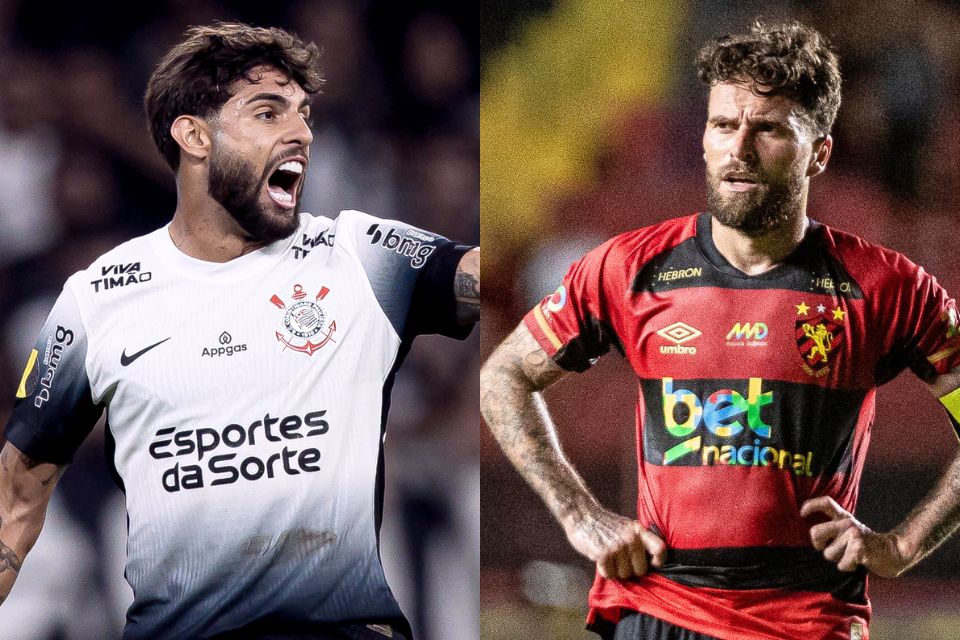 Corinthians e Sport chegam ao jogo deste sábado (19) após derrotas na última rodada