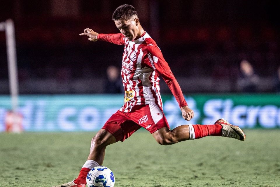 Dudu entrou na segunda etapa no duelo contra o São Paulo no Morumbi