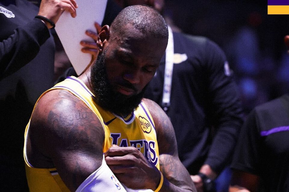 A temporada 2024/2025 foi a 22ª da carreira de LeBron James na NBA