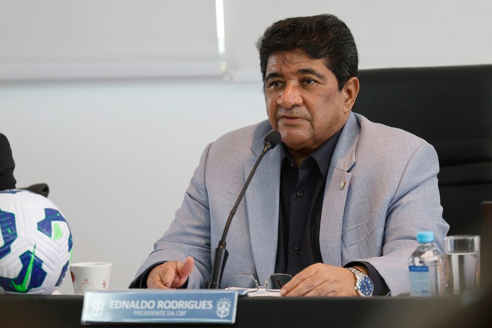 Gest&atilde;o do presidente Ednaldo Rodrigues vem recebendo fortes criticas/Rafael Ribeiro/CBF