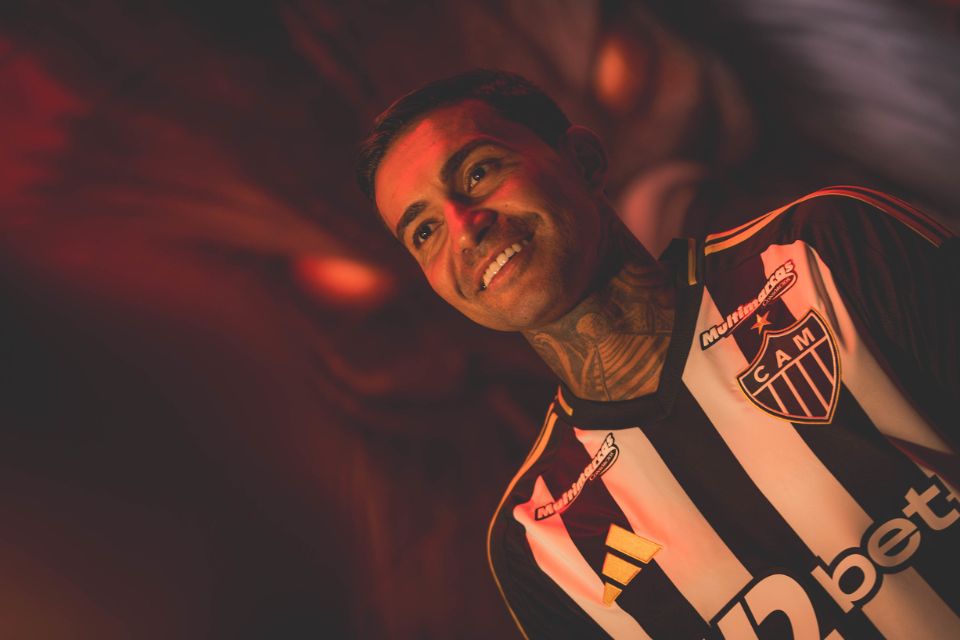 Dudu s&oacute; poder&aacute; estrear em junho pelo Atl&eacute;tico-MG, quando abre a janela de transfer&ecirc;ncias/Pedro Souza / Atl&eacute;tico