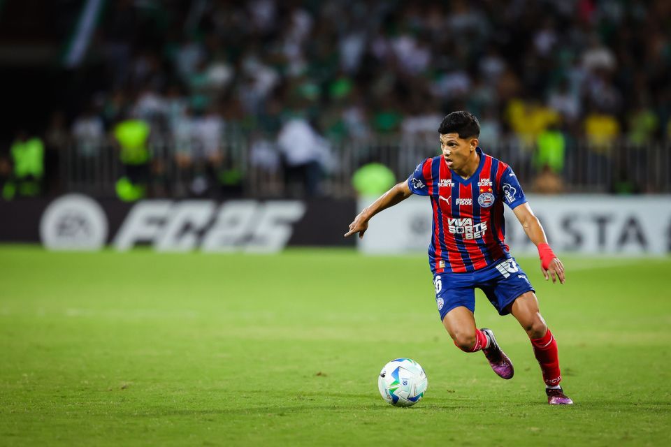 Foi apenas a segunda partida entre Atlético Nacional e Bahia na história da Libertadores