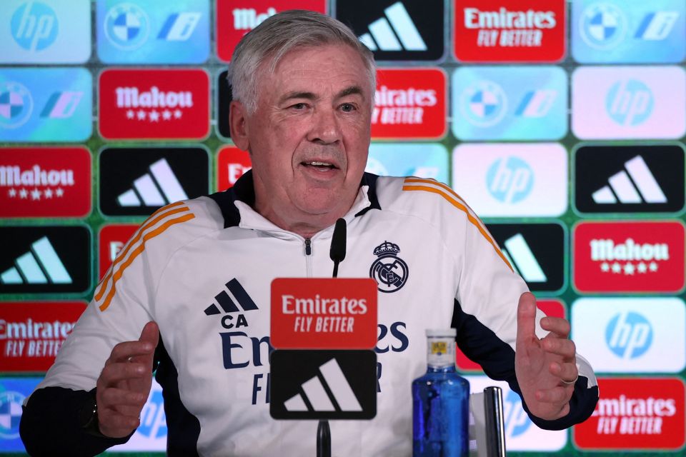 Carlo Ancelotti ainda representa o Real Madrid contra Sevilla e Real Sociedad