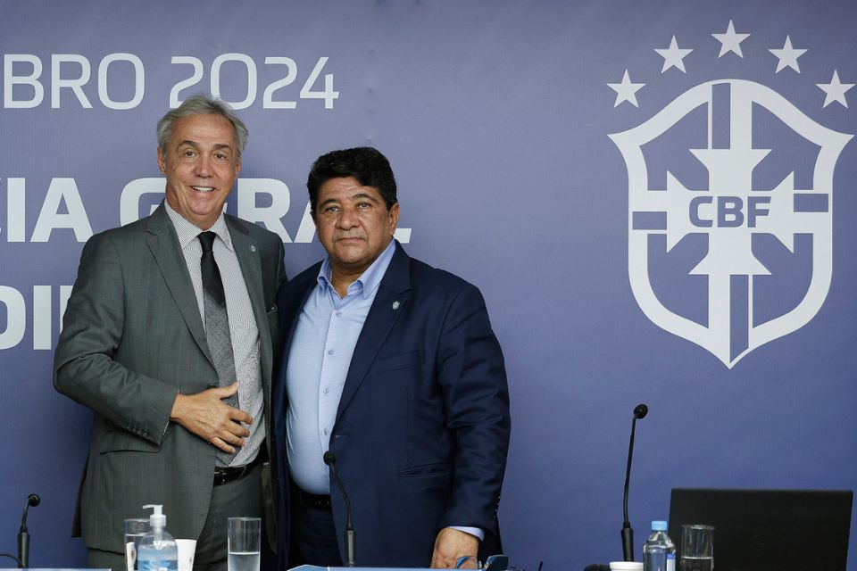Evandro Carvalho reafirma apoio a Ednaldo Rodrigues, que foi destitu&iacute;do da CBF/RAFAEL RIBEIRO/CBF