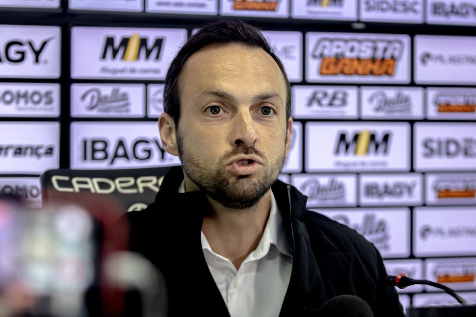 Enrico Ambrogini passou mais de um ano como CEO da SAF do Figueirense antes de ser demitido