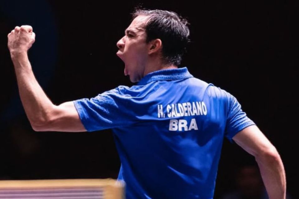 Calderano enfrenta o vencedor do confronto entre Felix Lebrun e Jeahyun An