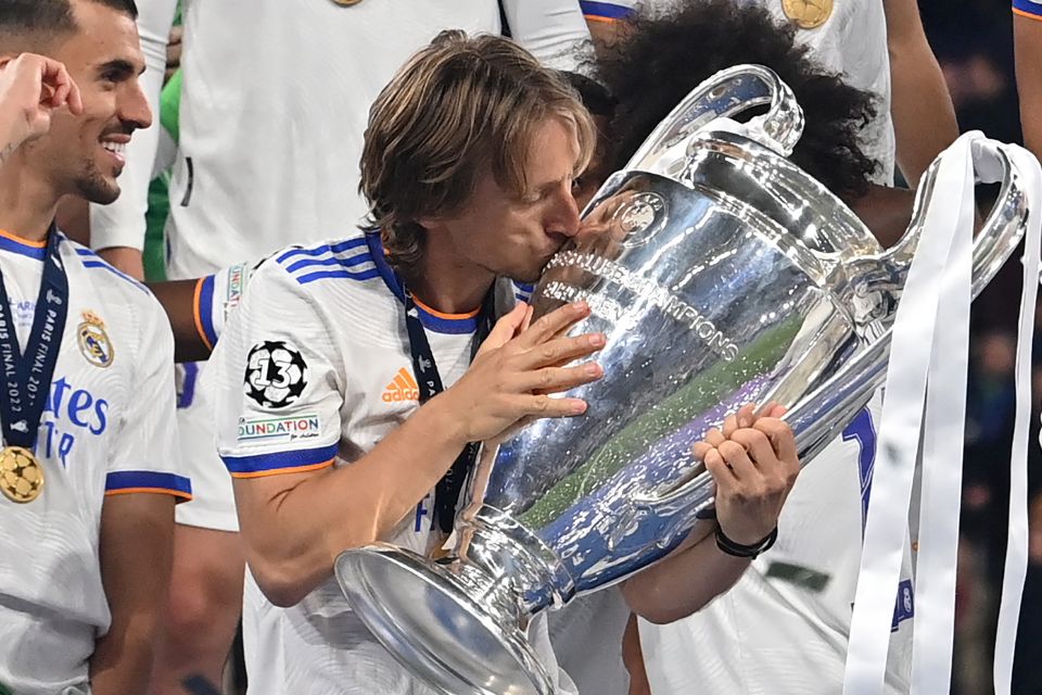 último gol de Modric, até o momento, aconteceu contra o Girona pela 25ª rodada da Laliga de 2025