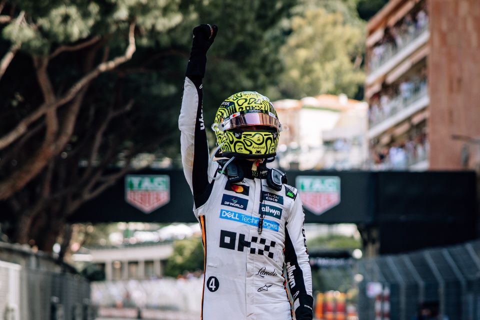 Lando Norris, da McLaren, levou a melhor e venceu o GP de Mônaco de Fórmula 1